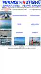 Mobile Screenshot of permis-nautique.com